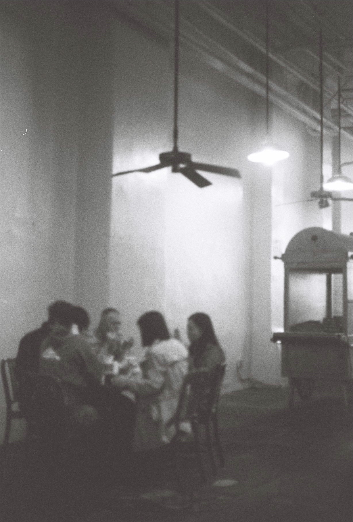 people eating at a market in los angeles